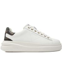 Guess - Sneakers bassi in pelle - bianco blancs - Lyst
