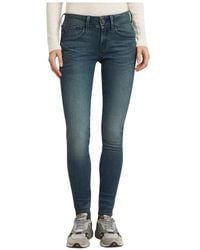 G-Star - Skinny Fit Jeans - Lyst