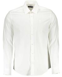 North Sails - Camicia classica in cotone bianco - Lyst