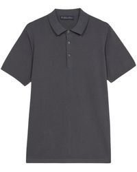Brooks Brothers - Polo shirt in cotone grigio scuro - Lyst