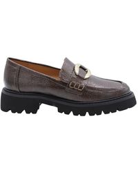 Scapa - Klassische Leder Mokassin Schuhe - Lyst