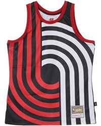 Mitchell & Ness - Fitness ,Veelkleurig ,Polyester Nba Basketball Tank Top Hardwood Classics - Lyst