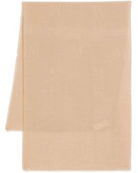 Max Mara - Neutrals Scarves - Lyst