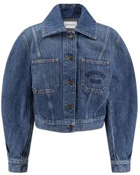 Givenchy - Jassen ,Blauw ,Katoen Cocoon Jacket - Lyst