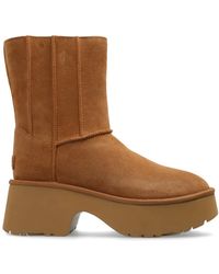 UGG - Schoenen ,Bruin ,Suède Laarzen Classic Twin Seam New Heights - Lyst