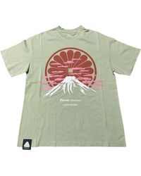 Flower Mountain - T-Shirt Met Ronde Hals - Lyst