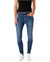 Closed - Jeans ,Blauw ,Denim Slim-Fit Jeans - Lyst