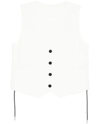 Sacai - Suiting X Nylon Twill Vest - Lyst