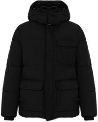 Pepe Jeans - Jassen ,Zwart ,Leer Down Jassen - Lyst
