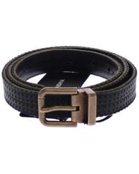 Dolce & Gabbana - Leather logo belt - Lyst