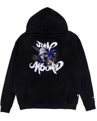 Kangol - Hoodies & Sweatvesten ,Zwart ,Katoen Zwarte Limited Edition Jump Around Hoodie - Lyst