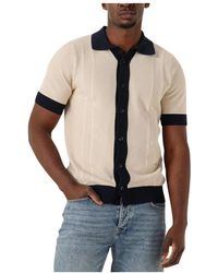 Butcher of Blue - Beiges Polo-Shirt Für Herren - Lyst