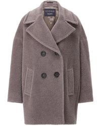 Cinzia Rocca - Luxe Wol & Alpaca Korte Jas - Lyst