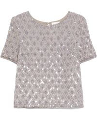 P.A.R.O.S.H. - Overhemden ,Neutrale Tops Collectie - Lyst