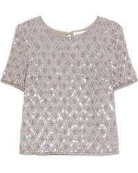 P.A.R.O.S.H. - Overhemden ,Neutrale Tops Collectie - Lyst