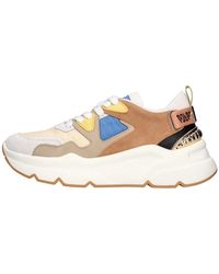 Emanuélle Vee - Sneakers Aus Leder Und Wildleder - Lyst