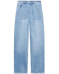 Gcds - Jeans ,Blauw ,Katoen Straight-Leg Jeans - Lyst