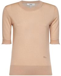 Chloé - Round-Neck Knitwear - Lyst