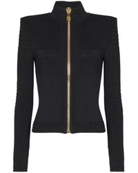 Balmain - Gebreid Vest - Lyst