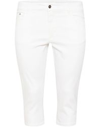Kaffe - Cropped Jeans - Lyst