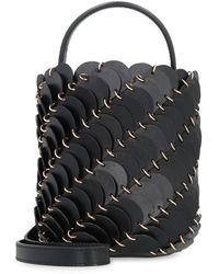 Rabanne - Mini Eimer Tasche Mit Interlocking Verschluss - Lyst
