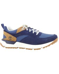 Timberland - Schoenen ,Blauw ,Leer Sneakers - Lyst