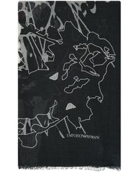 Emporio Armani - Scarves - Lyst