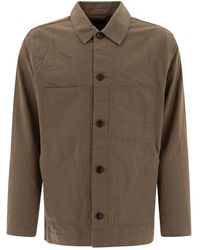 Vince - Grüne Utility-Jacke Moderner Stil - Lyst