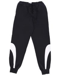 Nike - Fitness ,Zwart ,Katoen Sportkleding Lichte Trainingsbroek - Lyst