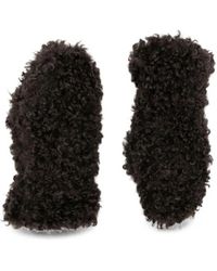Apparis - Accessoires ,Bruin ,Polyester Coco Handschoenen - Lyst