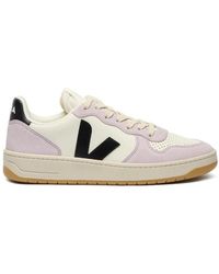 Veja - Schoenen ,Paars ,Katoen V-10 Prime Sneakers - Lyst