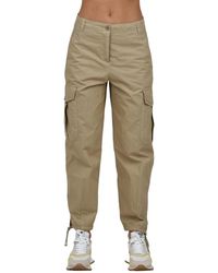 Aspesi - Cargo Katoenen Broek - Lyst