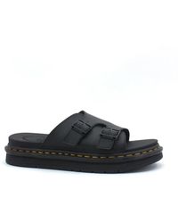 Dr. Martens - Dax Slip On Leren Sandalen - Lyst
