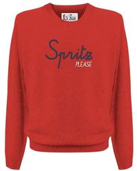 Mc2 Saint Barth - Round-Neck Knitwear - Lyst