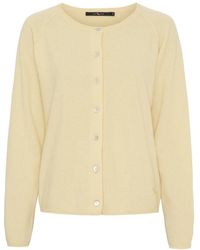 Btfcph - Truien & Vesten ,Geel ,Wol 50067 Kasjmier & Merinowol Vest - Lyst