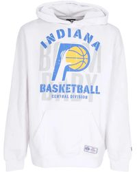 KTZ - Hoodies & Sweatvesten ,Wit ,Katoen Hooded Sweatshirt Nba Ce Hoodie Indpac - Lyst