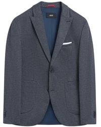 Cinque - Jassen ,Blauw ,Houndstooth Blazer - Lyst