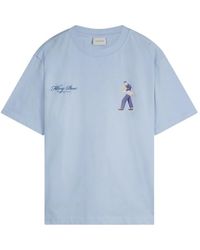 Filling Pieces - Tops ,Blauw ,Katoen T-Shirt Bakery - Lyst