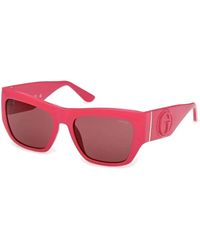Guess - Eckige Sonnenbrille - Lyst