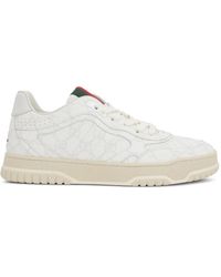 Gucci - Witte Sneakers Re-Web Stijl - Lyst