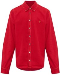 Ami Paris - Denim Shirt - Lyst