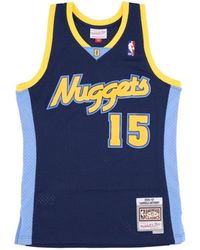 Mitchell & Ness - Fitness ,Blauw ,Basketball Jersey Nba Alternate Jersey Hardwood Classics No 15 Carmelo Anthony 2006-07 Dennug - Lyst