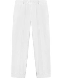 Dondup - Broeken ,Wit ,Katoen Pantalone - Lyst