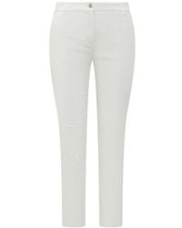 Pinko - Slim-Fit Trousers - Lyst