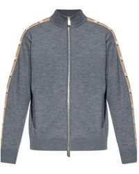 DSquared² - Truien & Vesten ,Grijs ,Wol Wollen Vest - Lyst