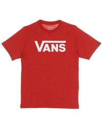 Vans - Chili Pepper Jongens Crew Neck T-Shirt - Lyst
