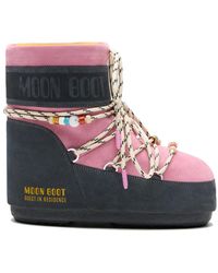Moon Boot - Mb X Gir Icon Low Suede Beads - Lyst
