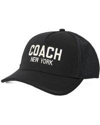 COACH - Bestickte Logo Trucker Hat Cap - Lyst