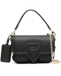 Chiara Ferragni - Schwarze handtasche für frauen,stilvolle schwarze taschen kollektion - Lyst