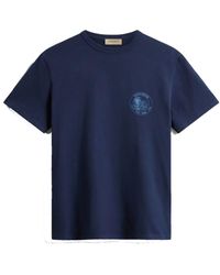 Woolrich - Organische baumwollgrafik-tee dream-s - Lyst